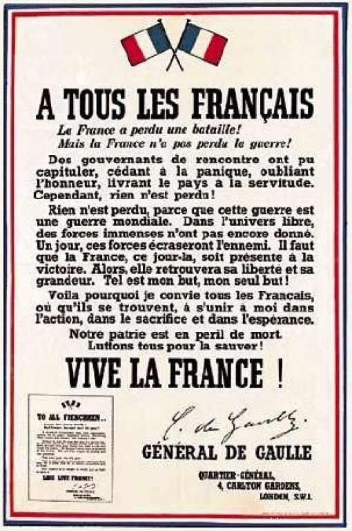 Appel du 18 juin 1940