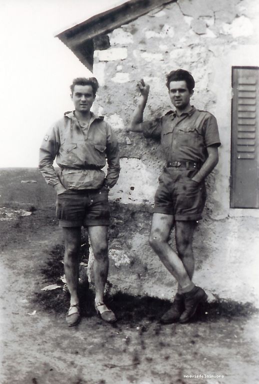 Les Frères Julien et Marius ROCHE à la ferme de Morez sur Hotonne