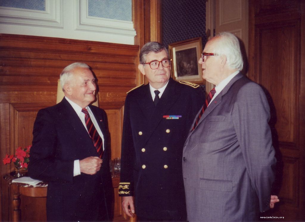 Henri GIROUSSE, Jean-Pierre LACROIX, Marius ROCHE